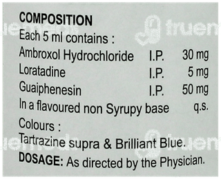 Torex Sf Syrup 100Ml